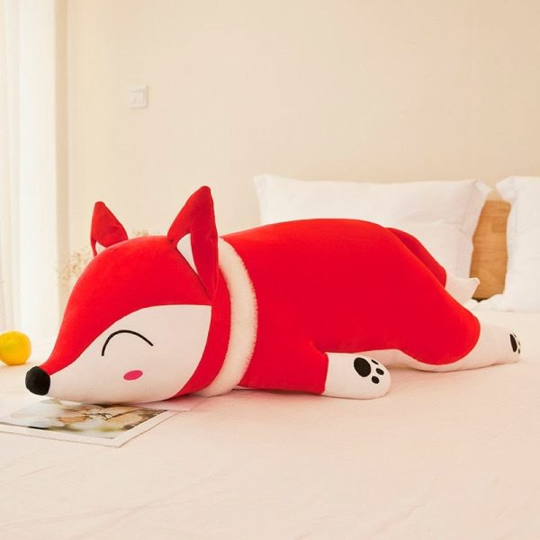peluche renard calme
