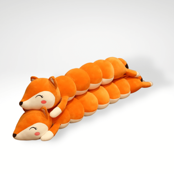 peluche renard géant à câlins