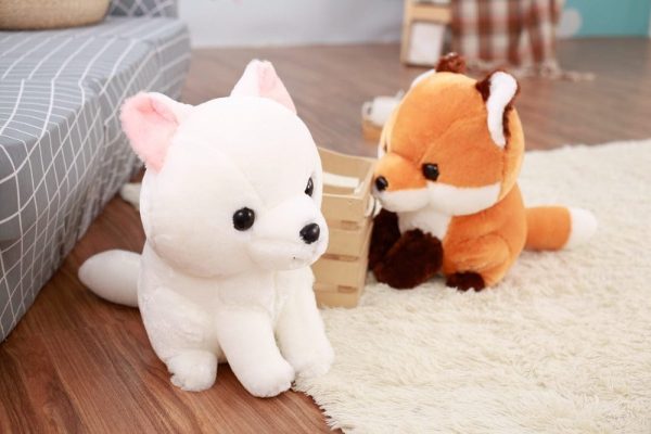 peluche renard mignon