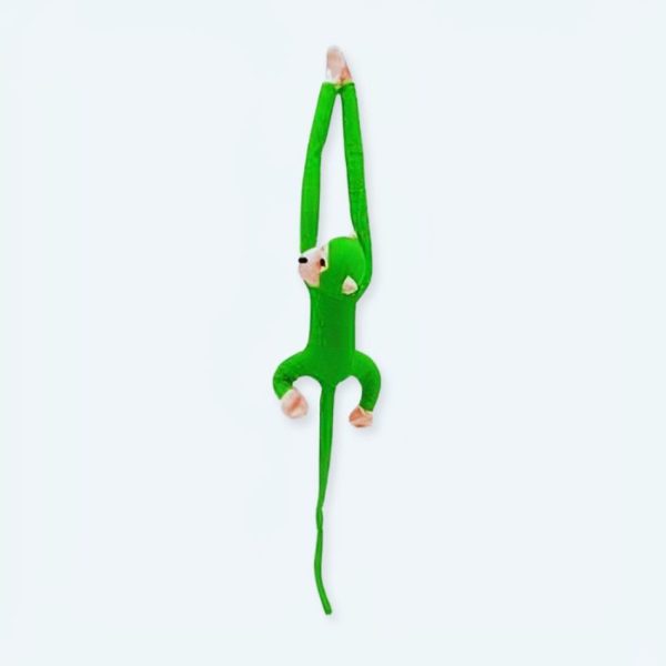 Peluche singe kawaii douce longue queue