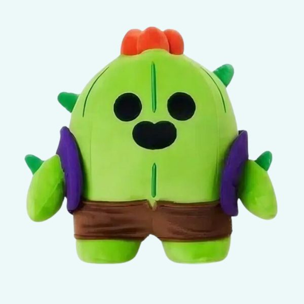 Peluche Spike Brawl Stars colorée