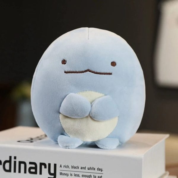 phoque bleu en peluche squishmallow
