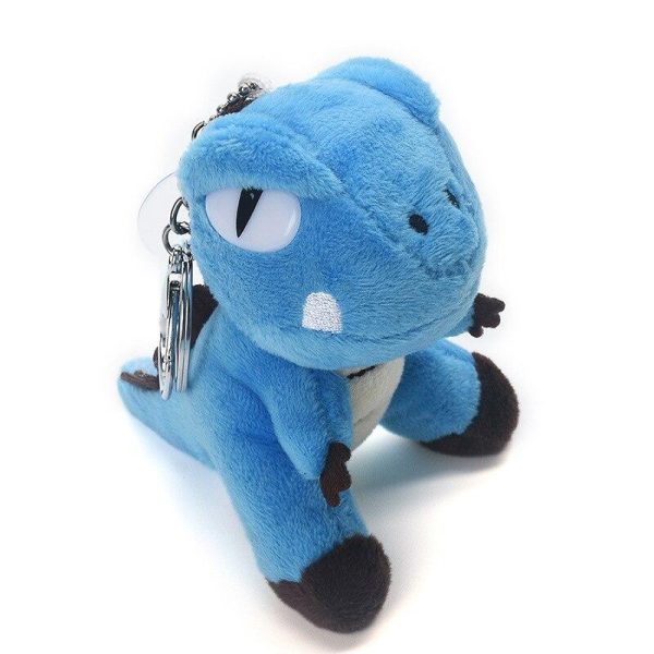 porte-clé dinosaure en peluche
