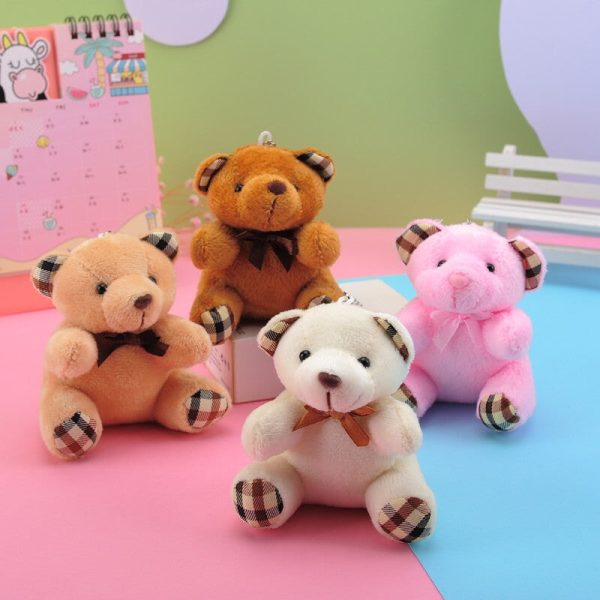 porte-clé ours en peluche