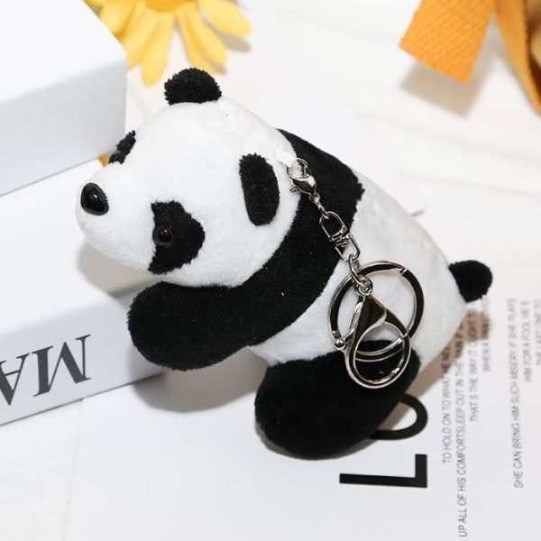 Porte-clé Panda Peluche