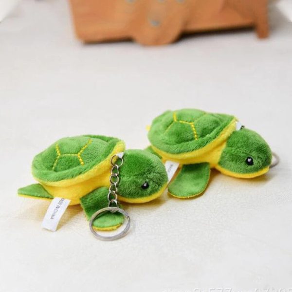 Porte-clé Tortue Peluche mignon